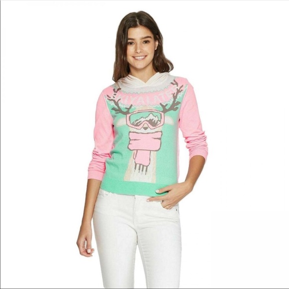 BNWT girls Holiday sweater and grey leggings - Picture 4 of 14